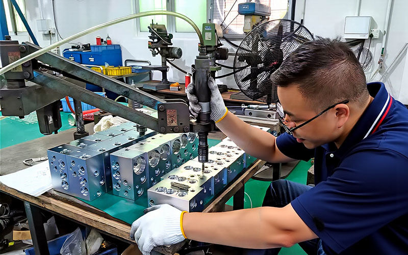 Dongguan Zhongwei Metal Products Co., Ltd manufacturer production line