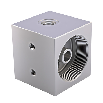 Precision CNC Hydraulic Manifold Block for Offshore Drilling
