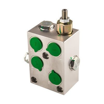 Custom Hydraulic Manifold Block with 5-axis CNC Machining for Precision Fluid Control in Excavators