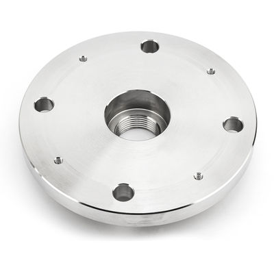 Precision CNC Milled Stainless Steel Flange Housings with Fast Prototyp NC Turning for Prototyping