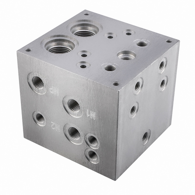 Hydraulic Manifold Block CNC Machining Factory Offering Structural Optimization Design and Multiple Surface Treatment Options for Automation and Agricultural Machinery