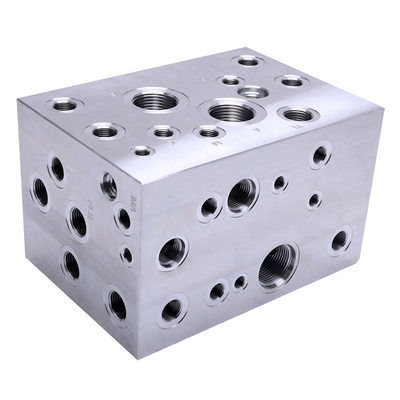 Hydraulic Manifold Block CNC Machining Factory Offering Structural Optimization Design and Multiple Surface Treatment Options for Automation and Agricultural Machinery