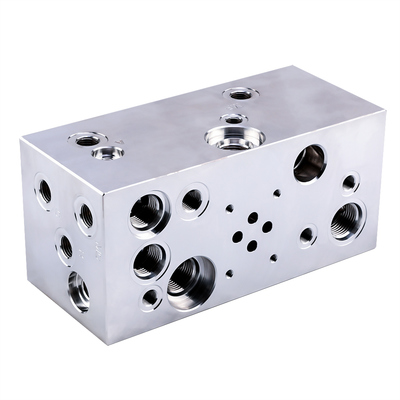 Hydraulic Manifold Block CNC Machining Factory Offering Structural Optimization Design and Multiple Surface Treatment Options for Automation and Agricultural Machinery
