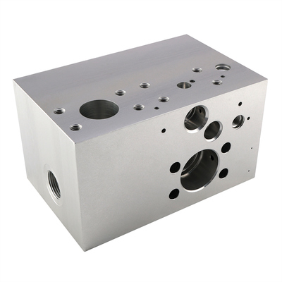 Precision Hydraulic Manifold Block Custom Factory Offering One-Stop CNC Machining Solution from Design to Mass Production for Engineering Machinery and Hydraulic Units