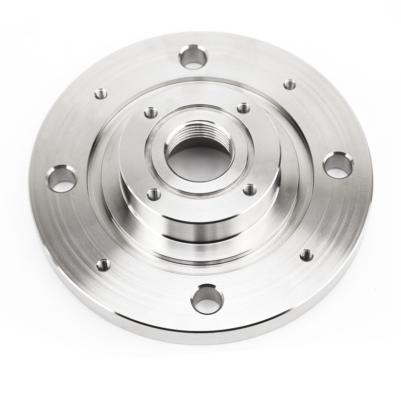 Precision CNC Milled Stainless Steel Flange Housings with Fast Prototyp NC Turning for Prototyping