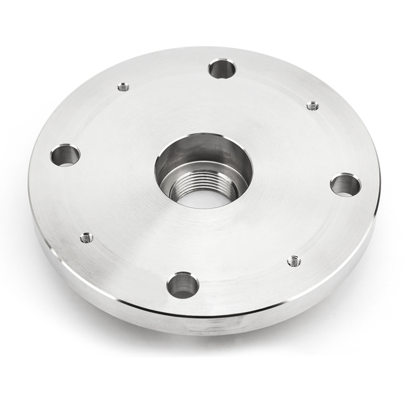 Precision CNC Milled Stainless Steel Flange Housings with Fast Prototyp NC Turning for Prototyping
