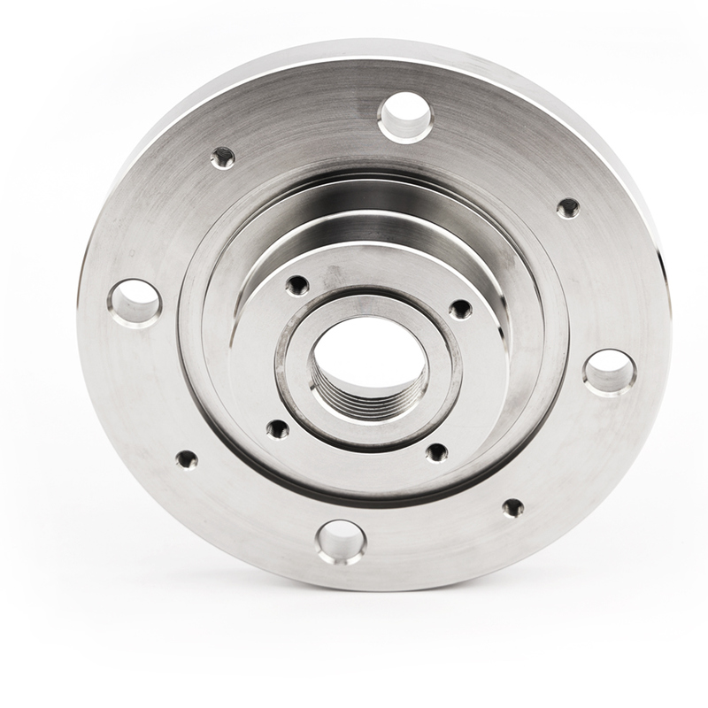 Precision CNC Milled Stainless Steel Flange Housings with Fast Prototyp NC Turning for Prototyping