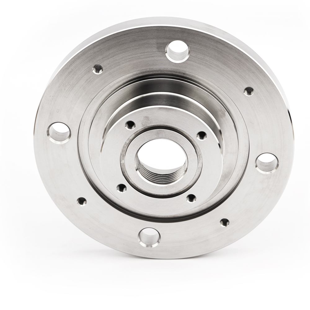 Precision CNC Milled Stainless Steel Flange Housings with Fast Prototyp NC Turning for Prototyping