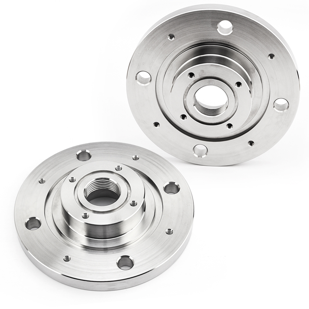 Precision CNC Milled Stainless Steel Flange Housings with Fast Prototyp NC Turning for Prototyping