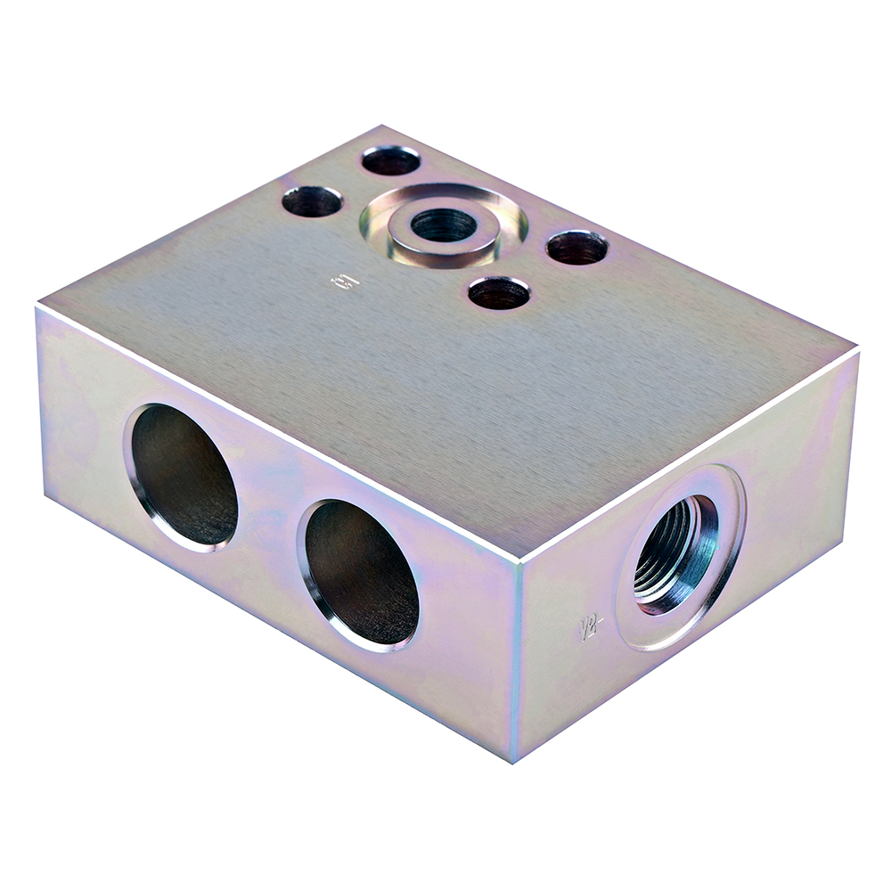 Custom Hydraulic Manifold Block with CNC Custom Service Direct Factory Supply for Complex Oil Passage Machining