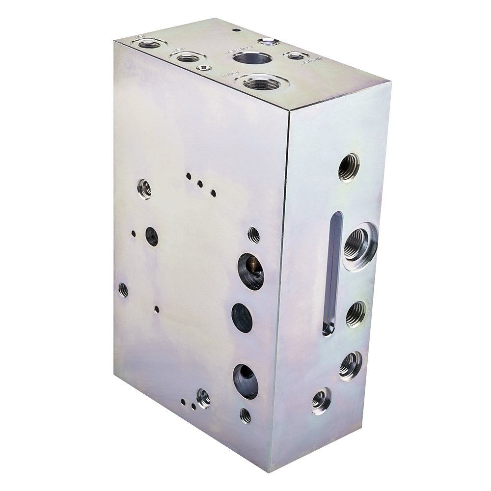 Hydraulic Manifold Block CNC Custom Production Factory Offering One-Stop Design Manufacturing and Testing Solutions for Engineering Hydraulic Applications